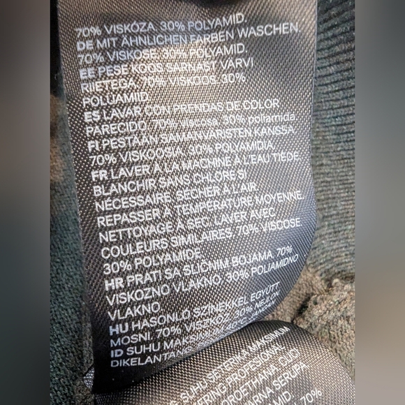 Women's Super Soft Long sleeve Cardigan Green H&M Size XXL - Picture 9 of 14